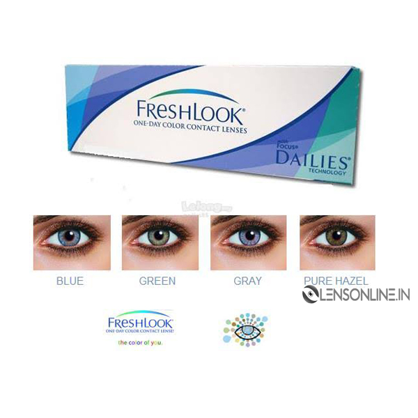 FRESHLOOK DAILIES BLUE (10 LENSES) Rs. 589/